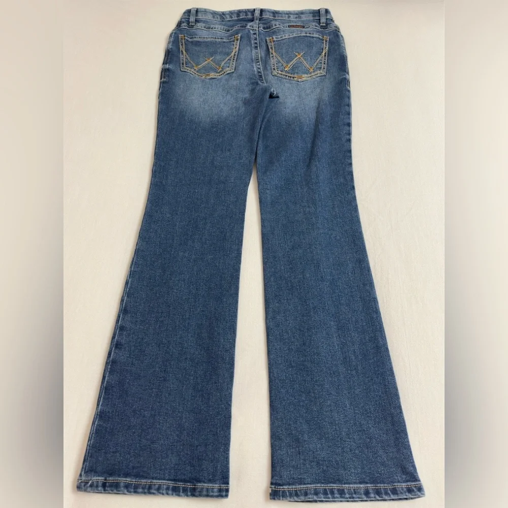 Wrangler Willow Bootcut Flare Jeans Size 11x36 Western Classic Casual